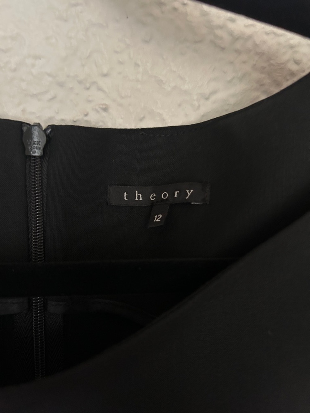 Theory Black Sleeveless Midi Sheath Dress - Picture 2 of 3